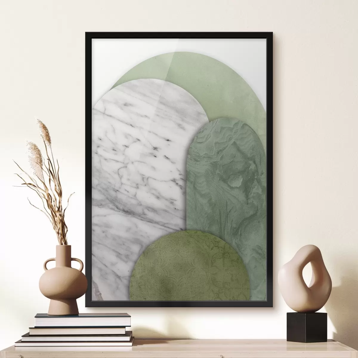 Poster Primo piano della superficie del marmo f38205