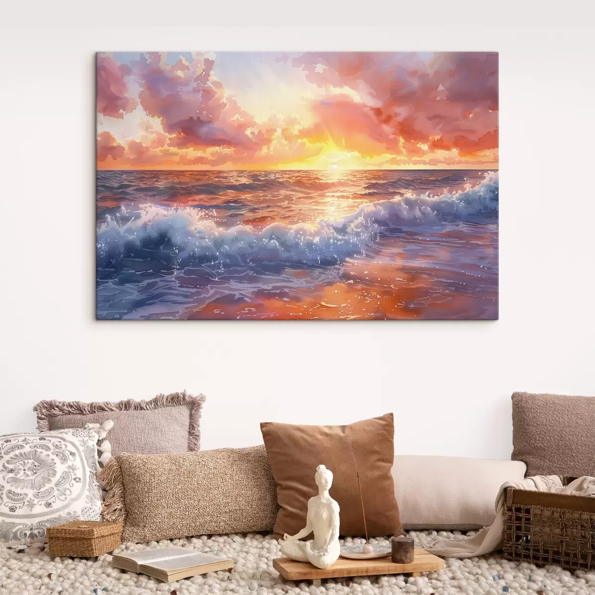 carta da parati Tramonto sull'oceano nr. s38476