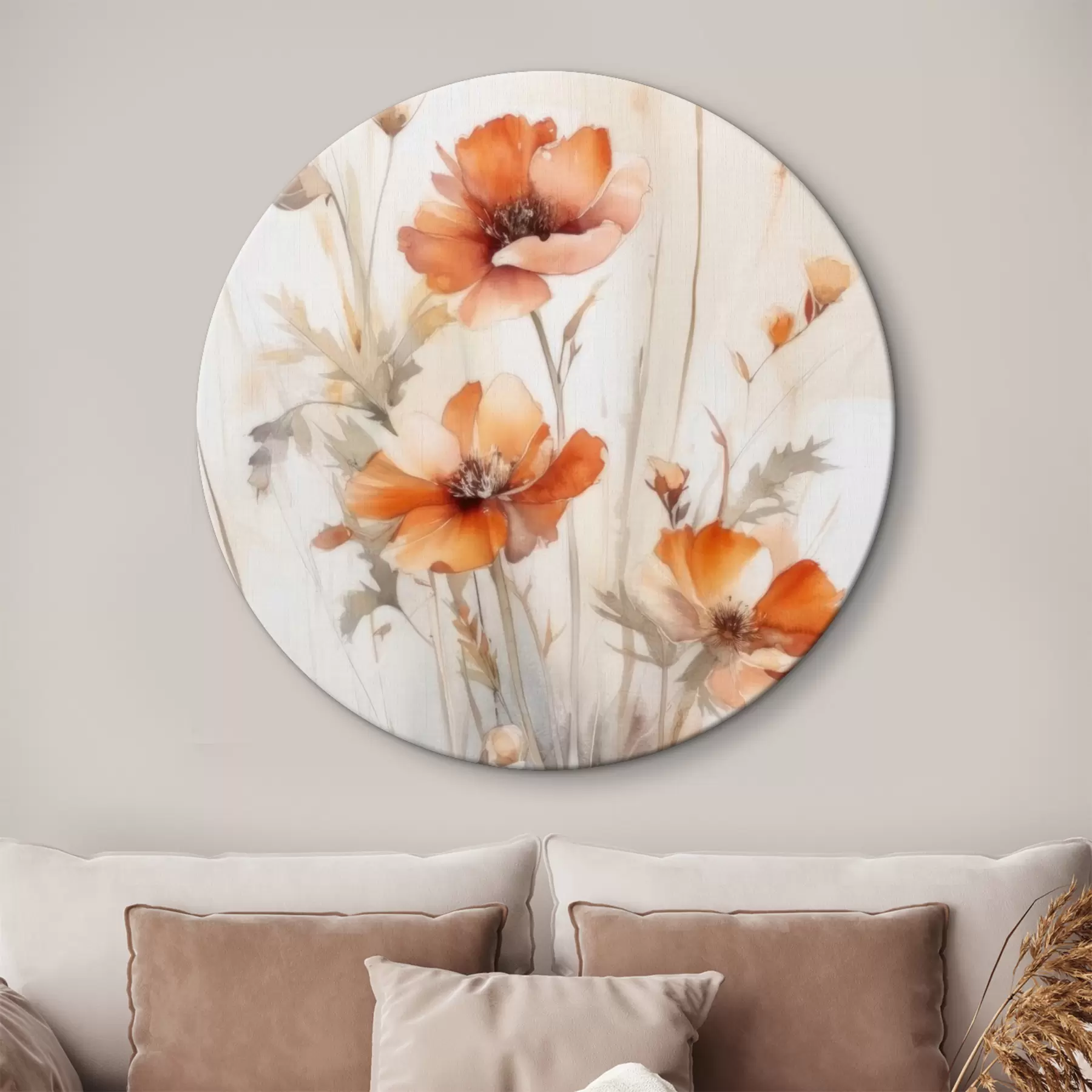 carta da parati Fiore, pianta e ramo nr. r33649