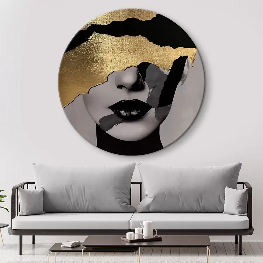 carta da parati Eleganza frammentata con contrasti decisi nr. r35520