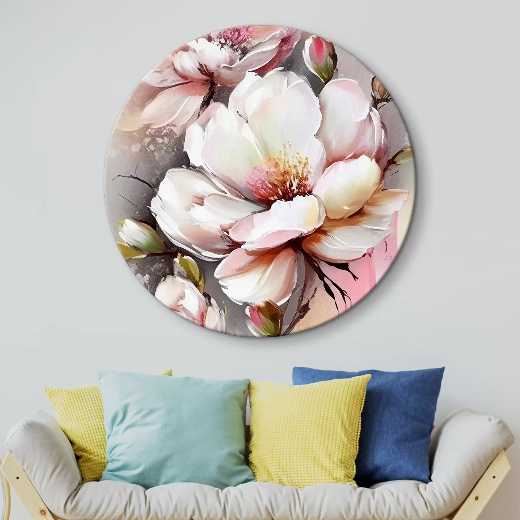 carta da parati Grazia in fiore: Petali morbidi e sfumature delicate nr. r35925