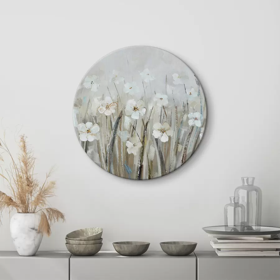 carta da parati Paesaggio con delicati fiori di campo nr. r36212