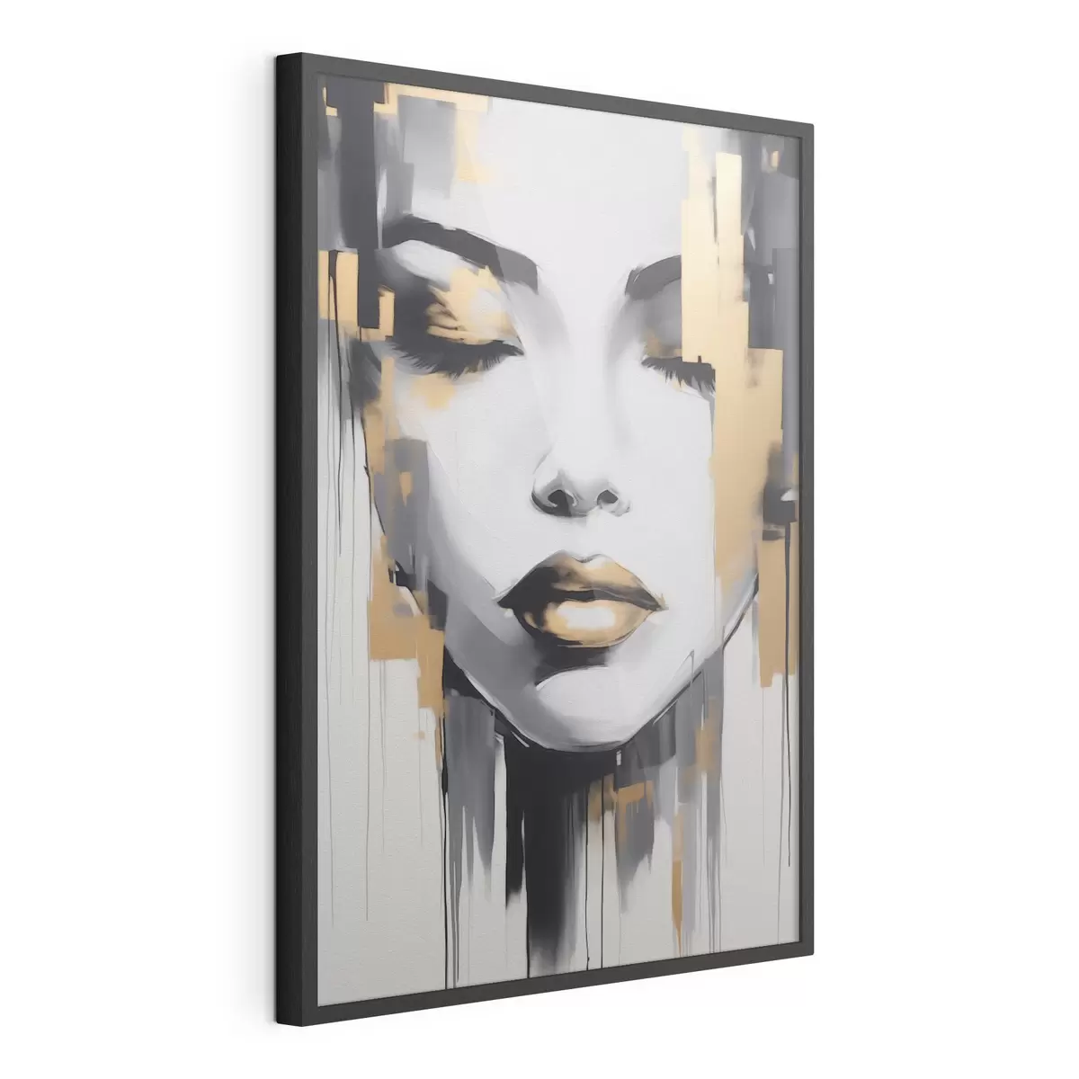 Poster Ragazza astrazione stile moderno f41327