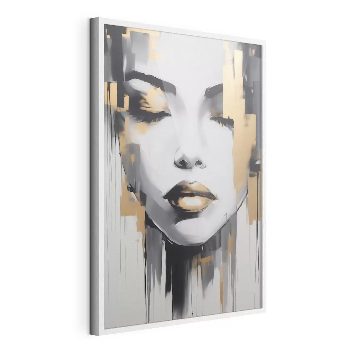 Poster Ragazza astrazione stile moderno f41327