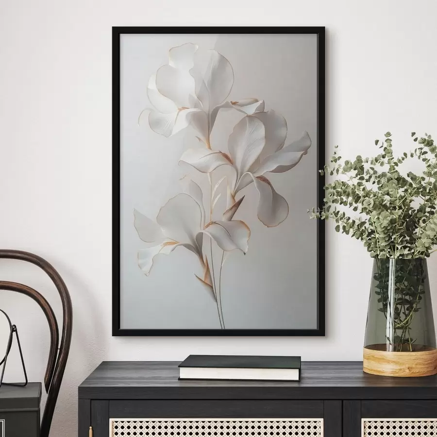 carta da parati fiori bianchi nr. f41395