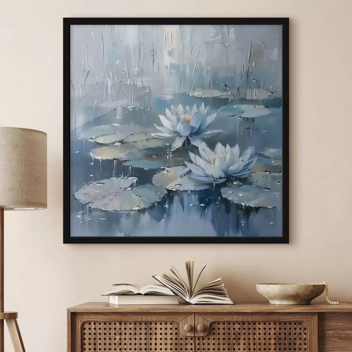 Poster Ninfee eleganti f41399