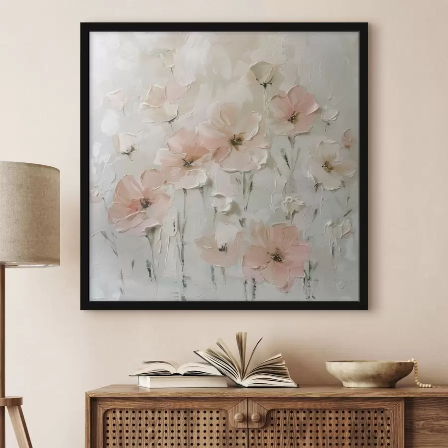 carta da parati Fiori rosa nuova tendenza di stile nr. f41401