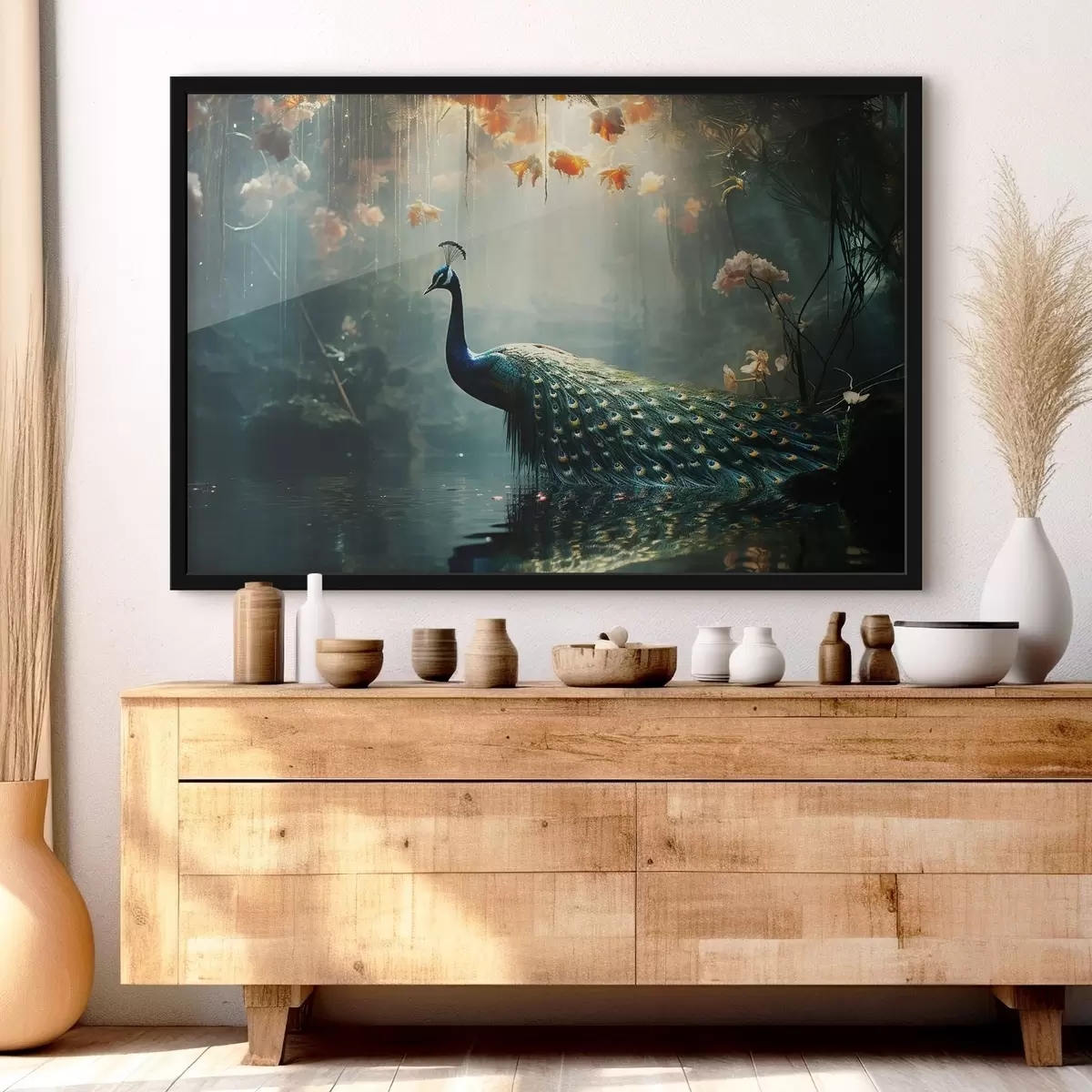 Poster Splendido pavone f41425