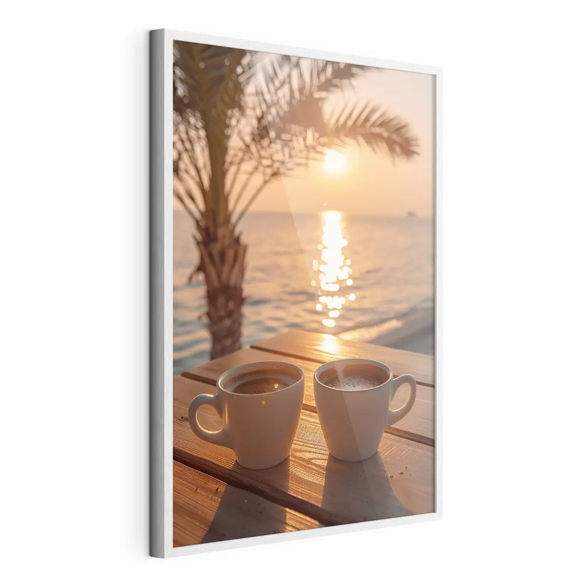 Poster Caffè in riva al mare f41431
