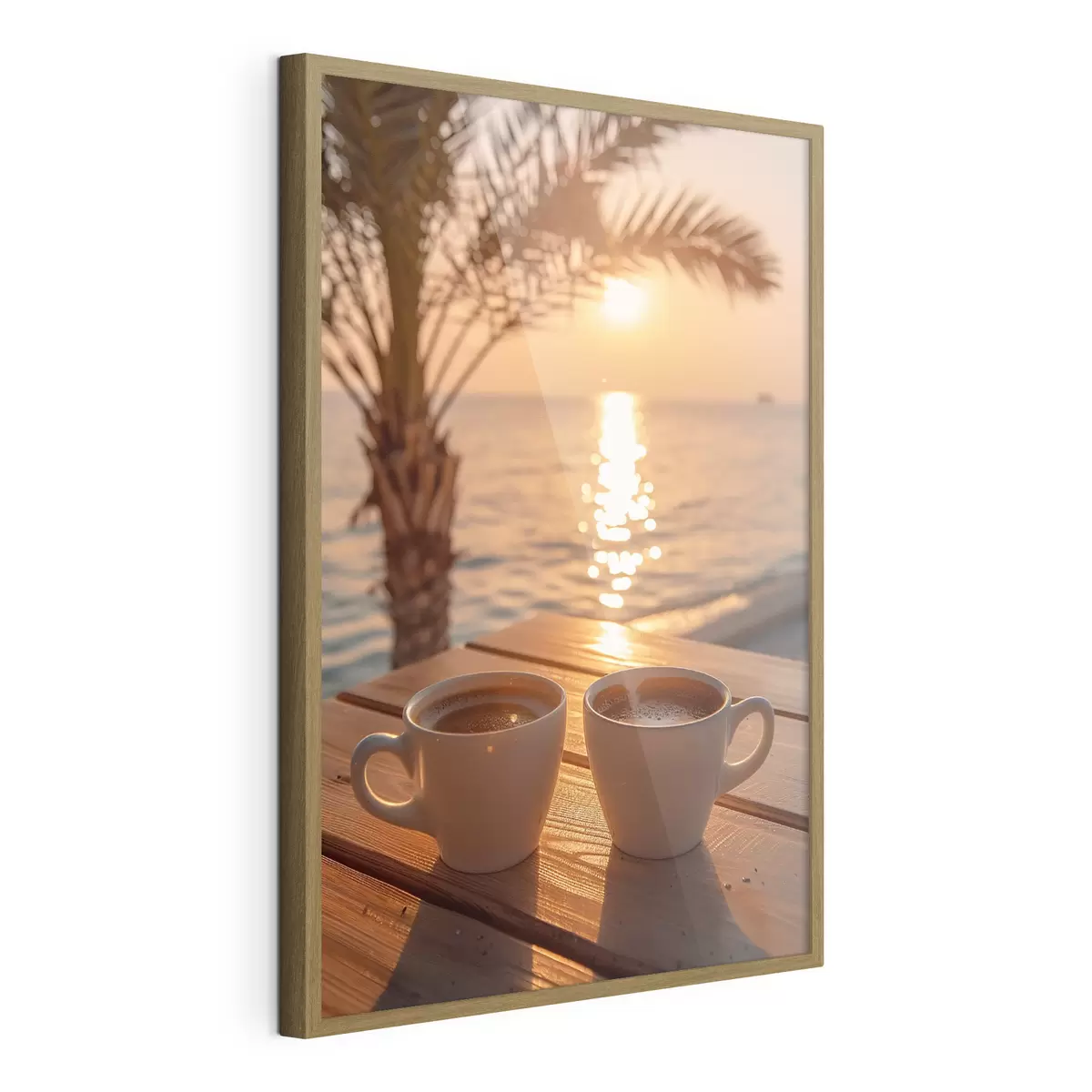 Poster Caffè in riva al mare f41431