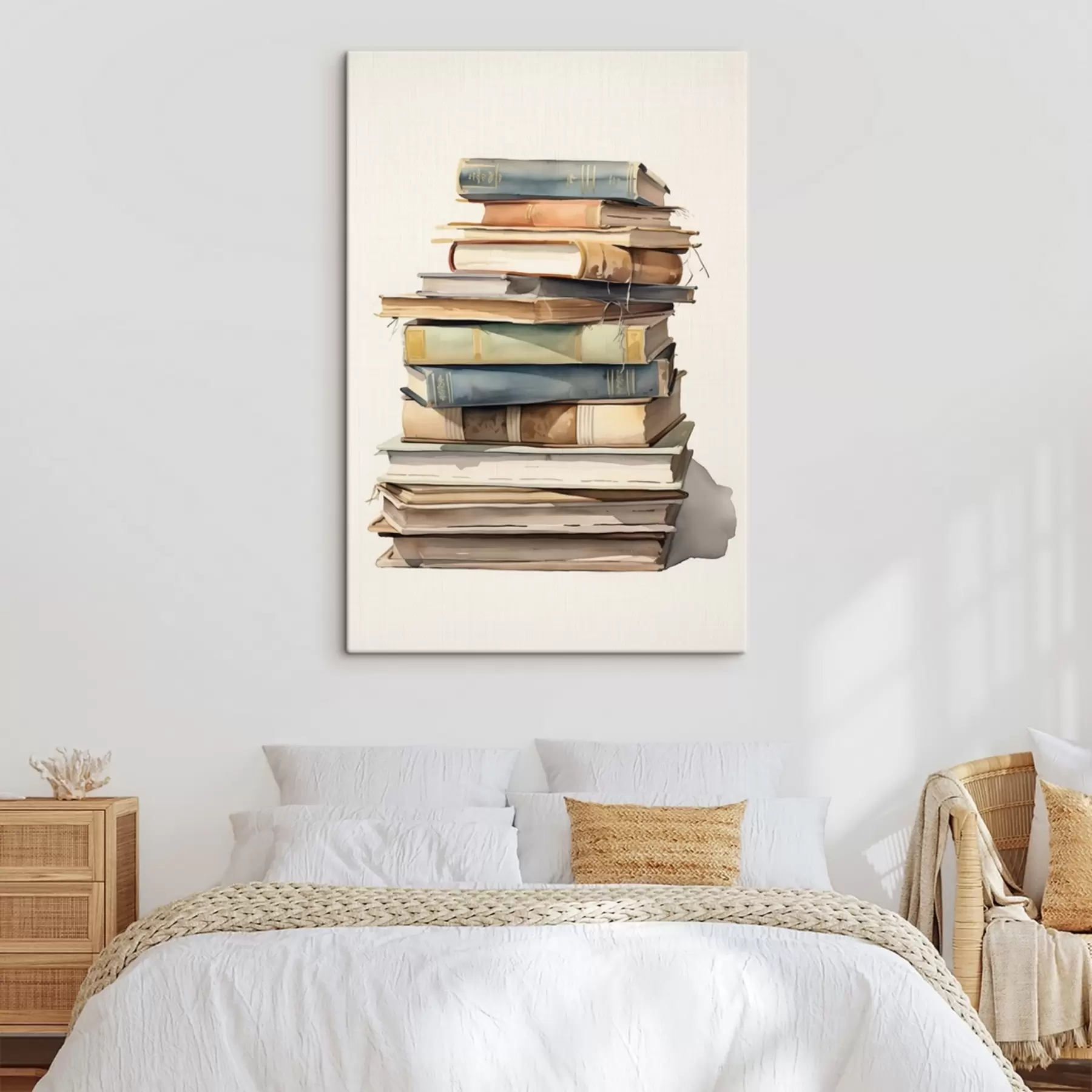 carta da parati Una pila di vecchi libri nr. s41192