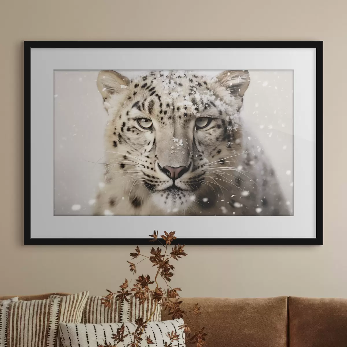 Poster Sguardo di neve f41434
