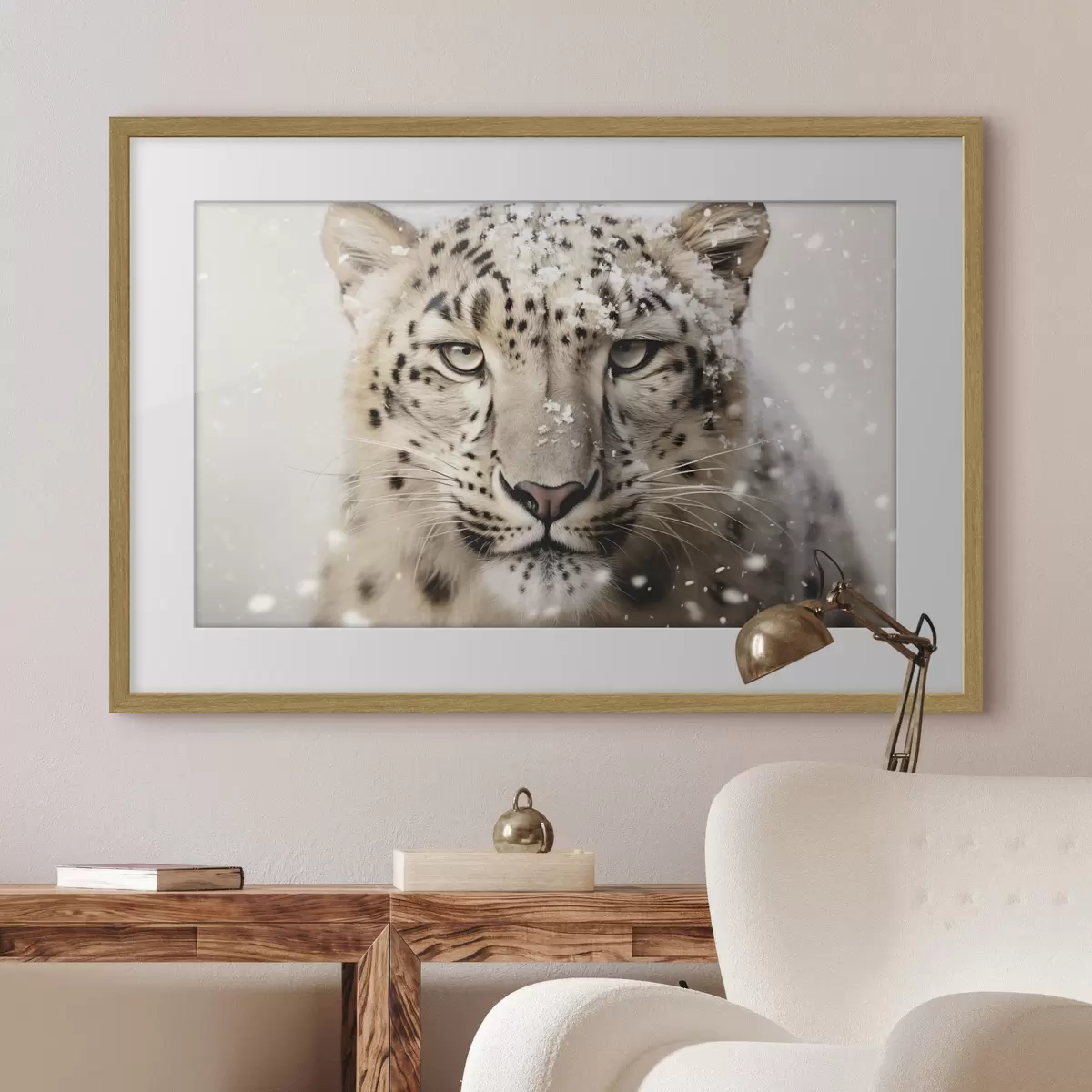 Poster Sguardo di neve f41434