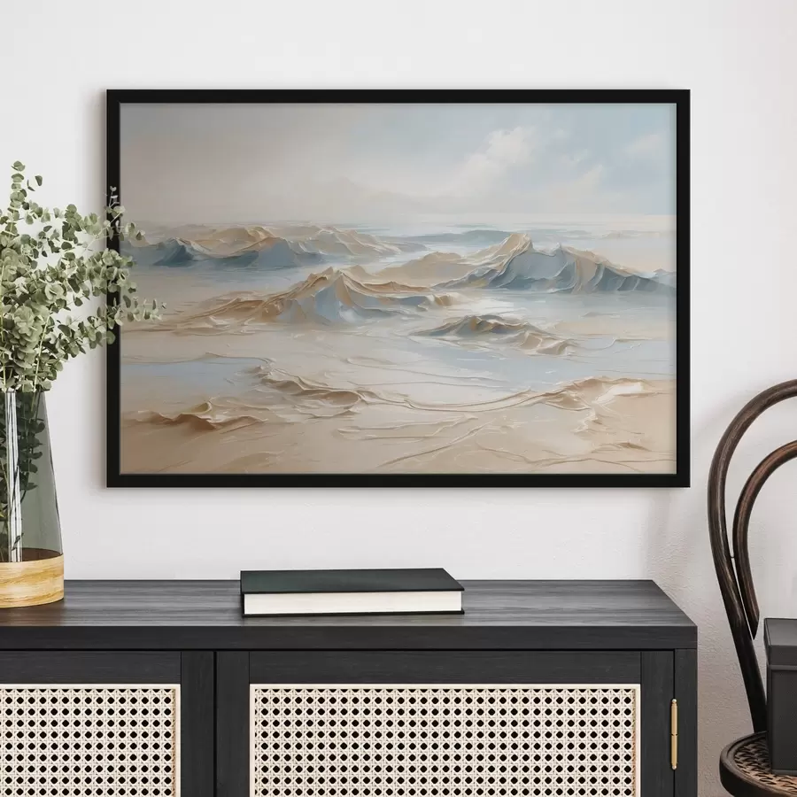 carta da parati Costa del mare in olio nr. f41289