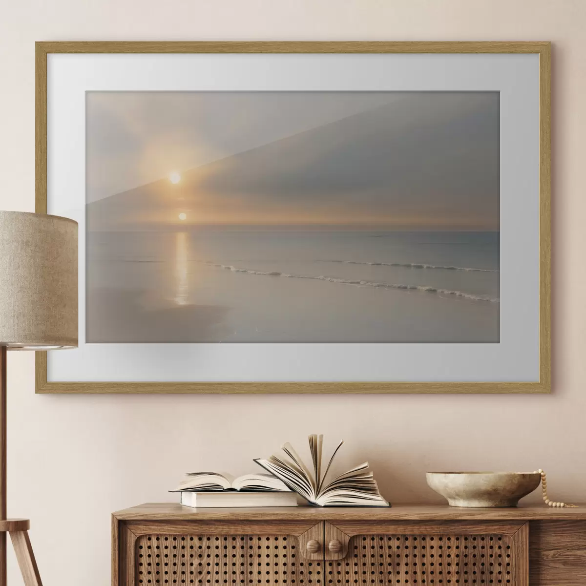 Poster Luce sulla riva f41297