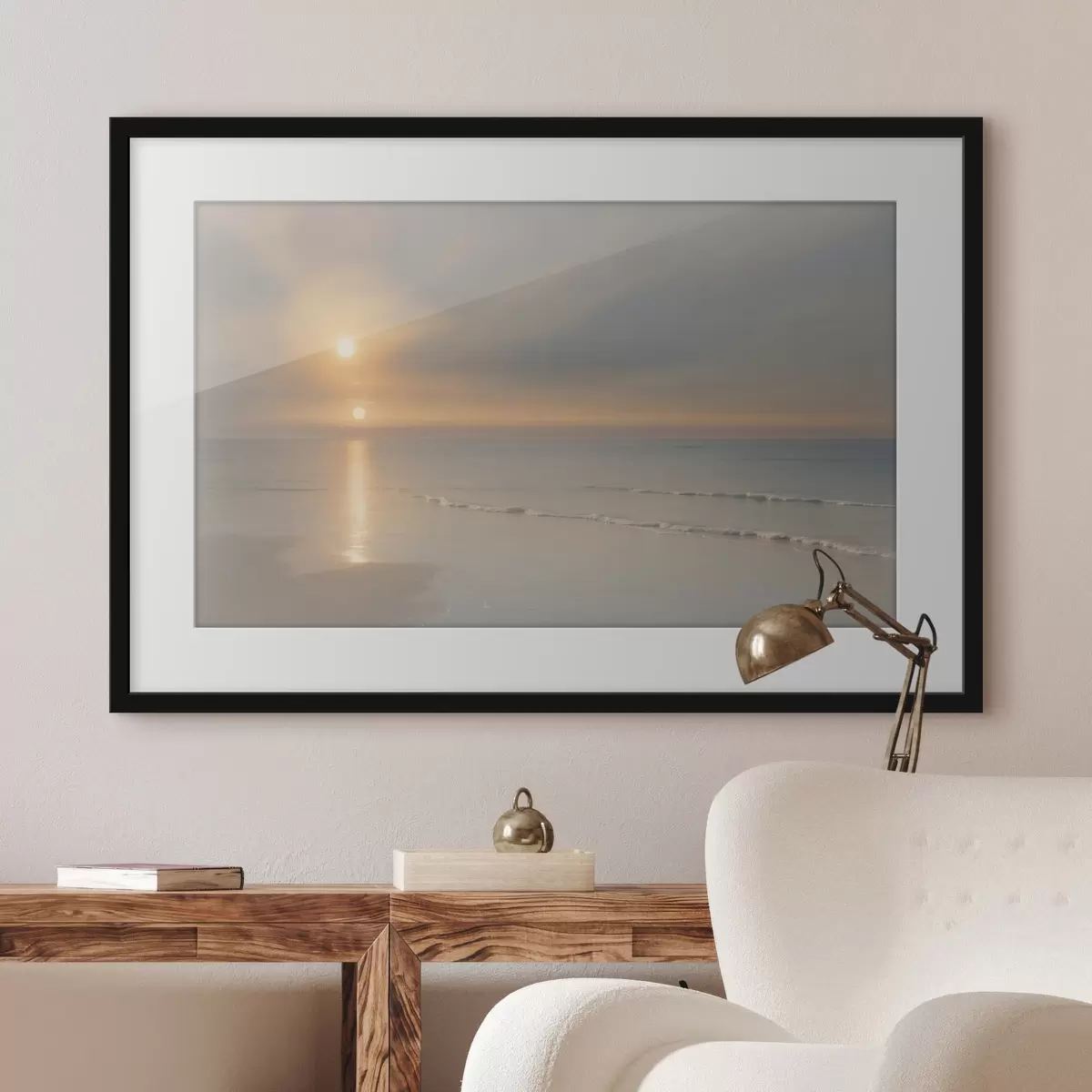 Poster Luce sulla riva f41297