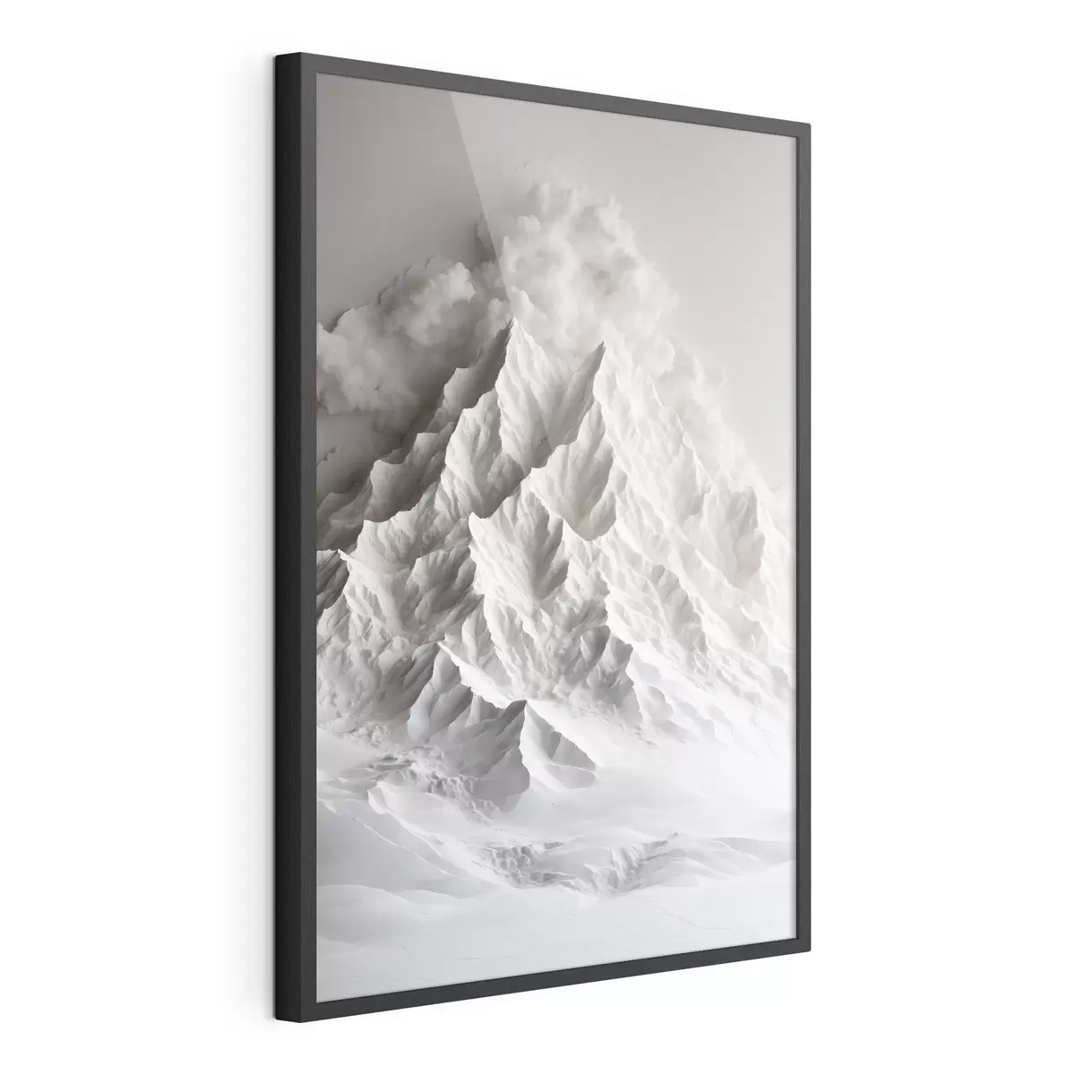 Poster Montagna di neve f41306