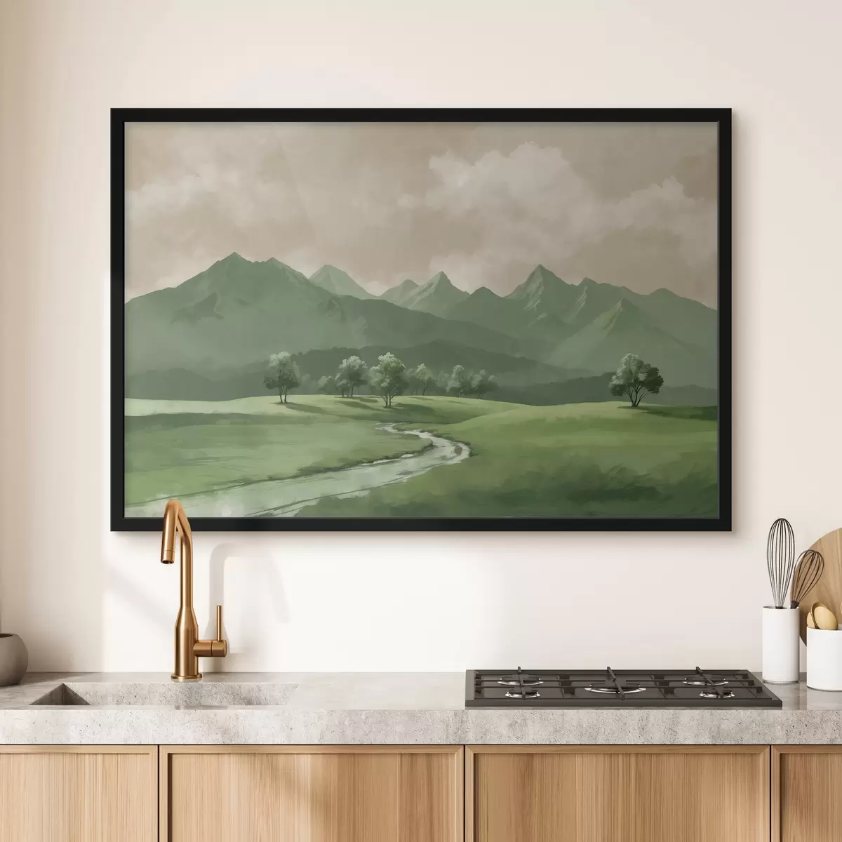 Poster Sentiero delle montagne f41308