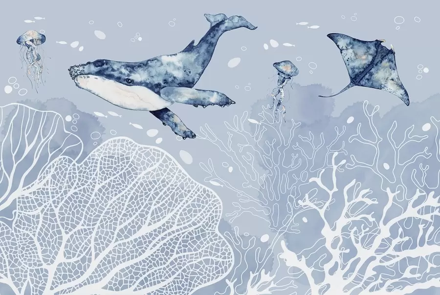 Carta da parati Mare Meraviglie sottomarine della vita marina