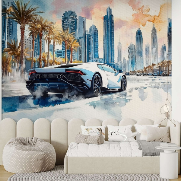 Carta da parati Tecnica e trasporto