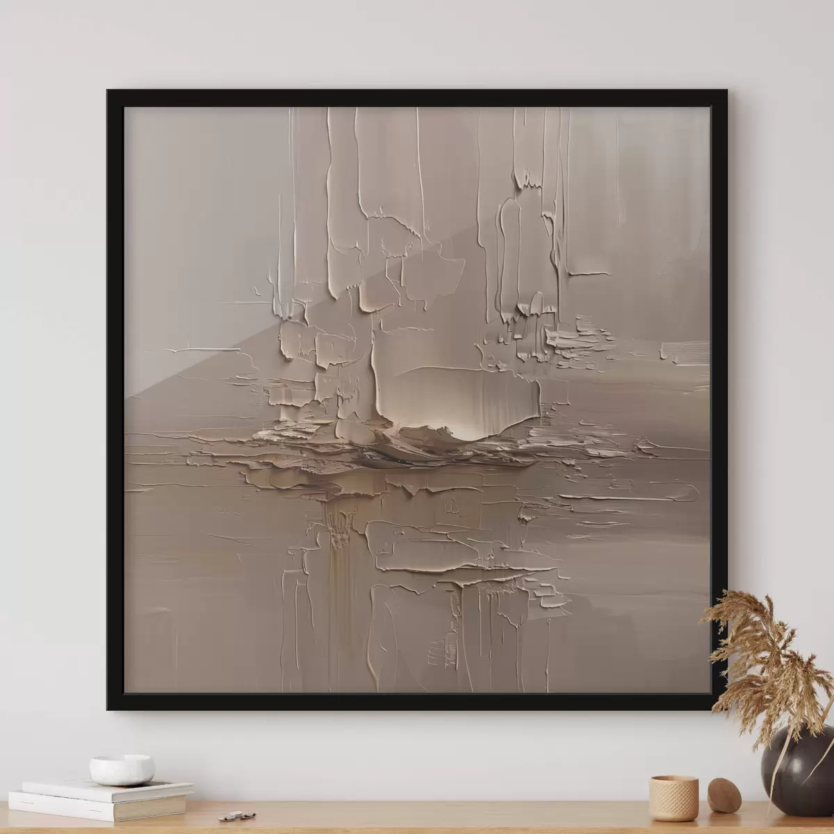 Poster Astrazione con imitazione di grandi pennellate f41356