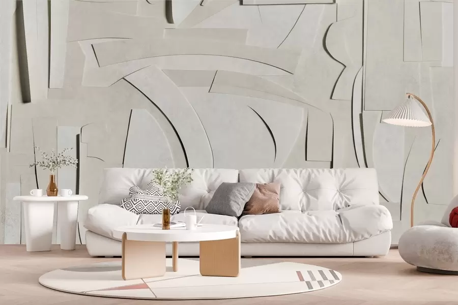 carta da parati Parete di cemento armato in rilievo nr. w02110