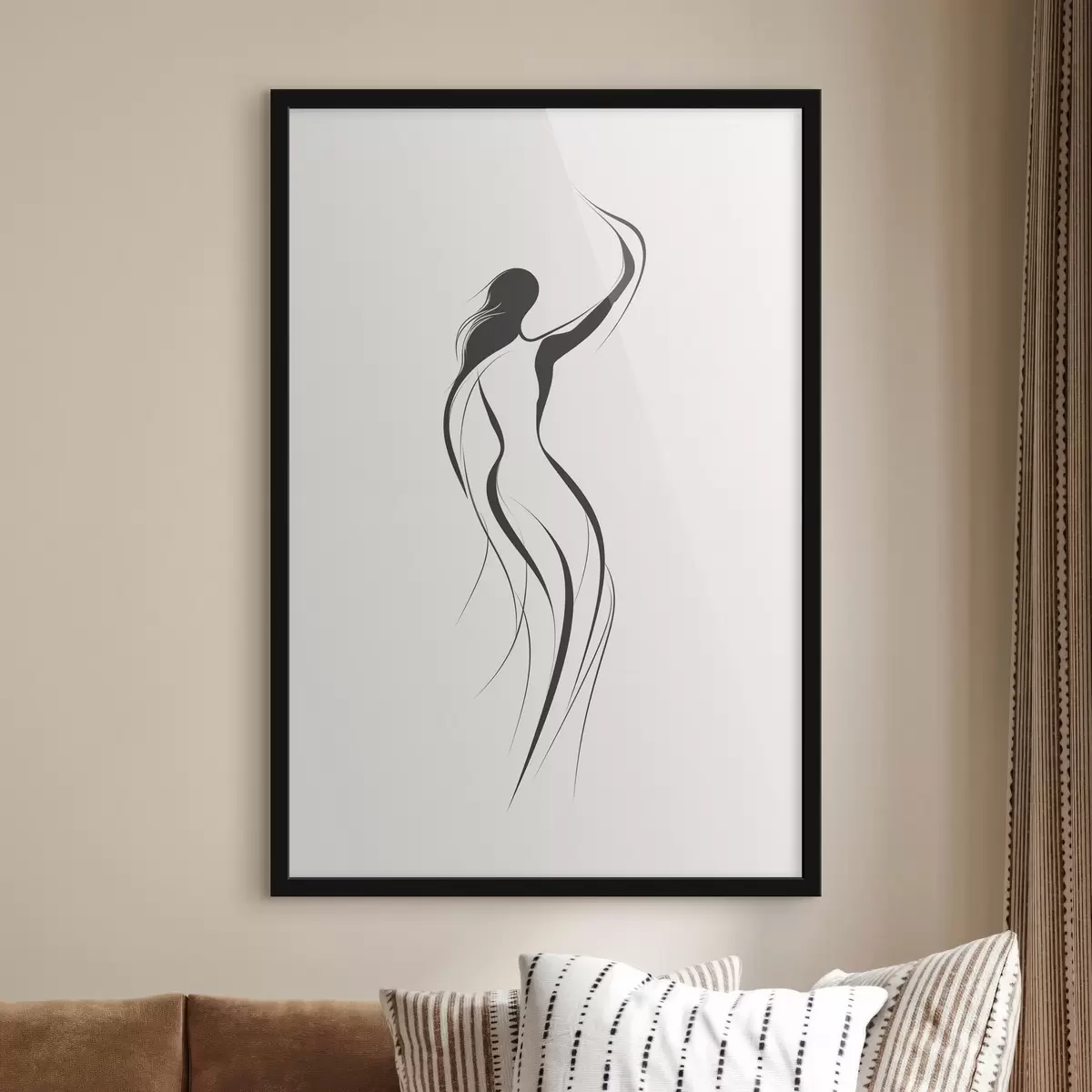 Poster Astrazione danzante f41487