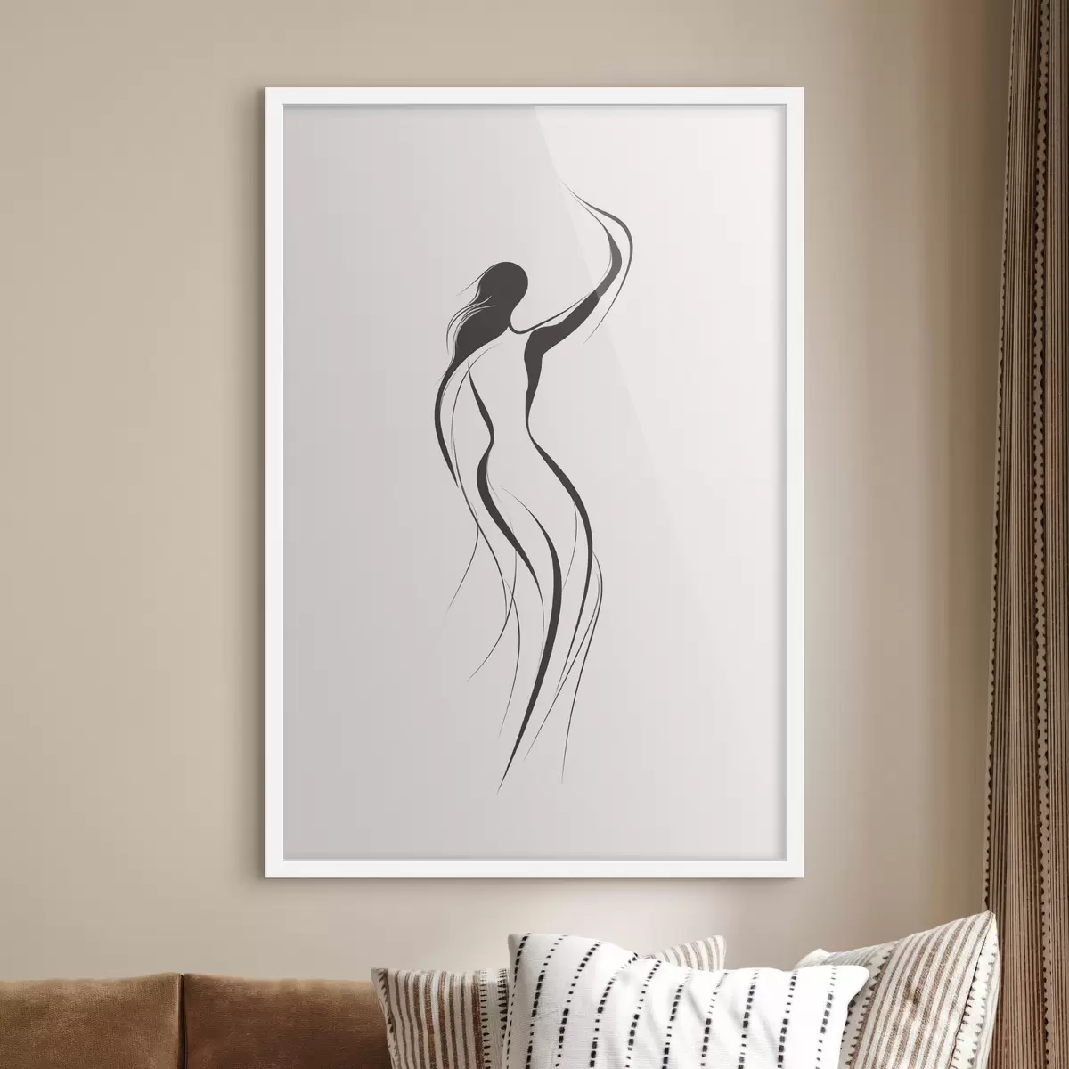 Poster Astrazione danzante f41487