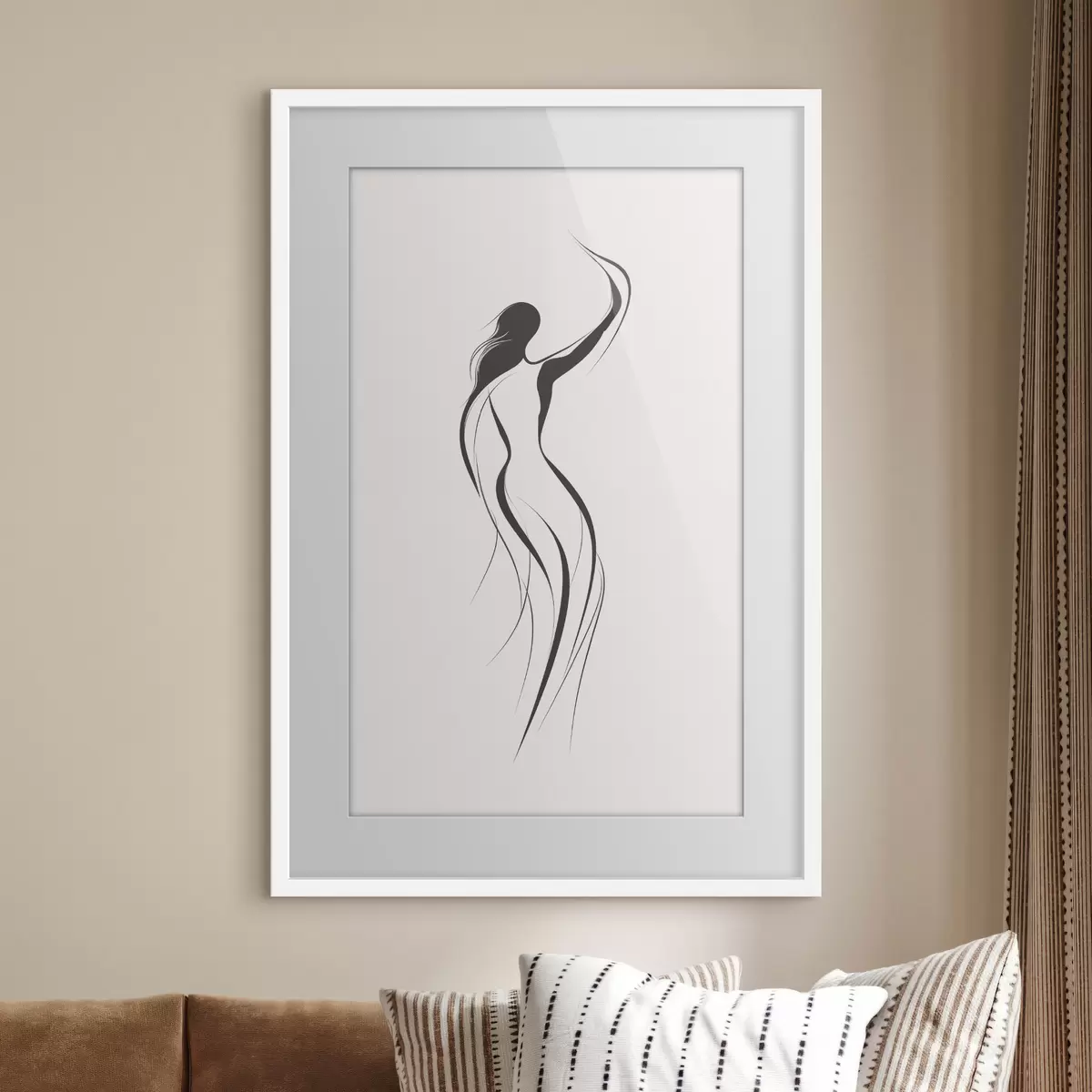 Poster Astrazione danzante f41487