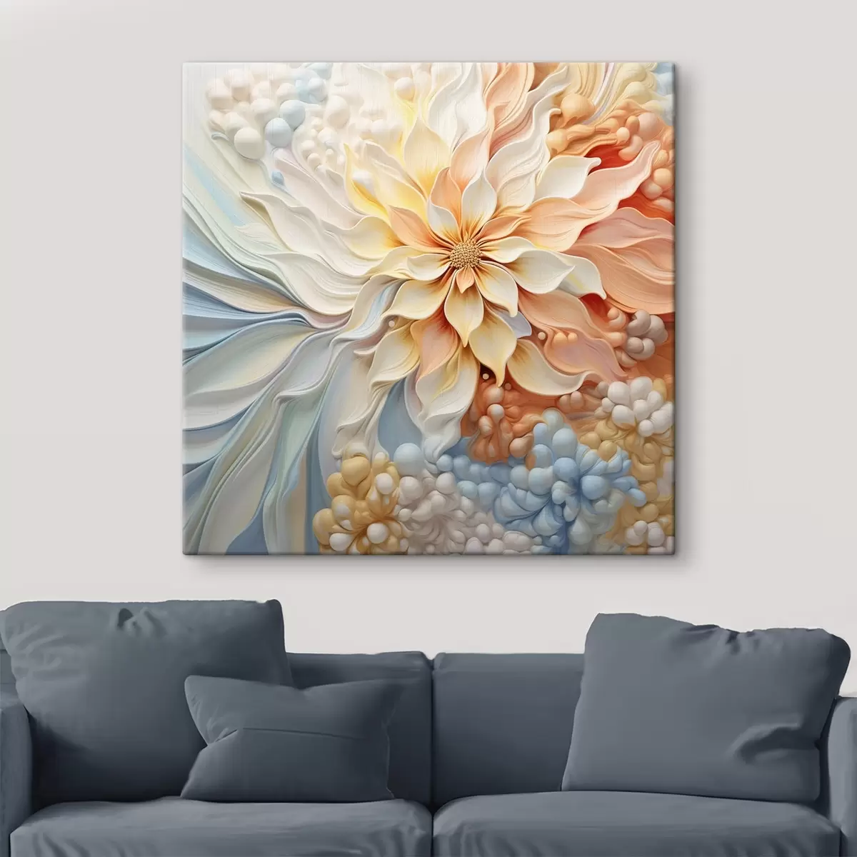 carta da parati Fiore grande volumetrico nr. s41552