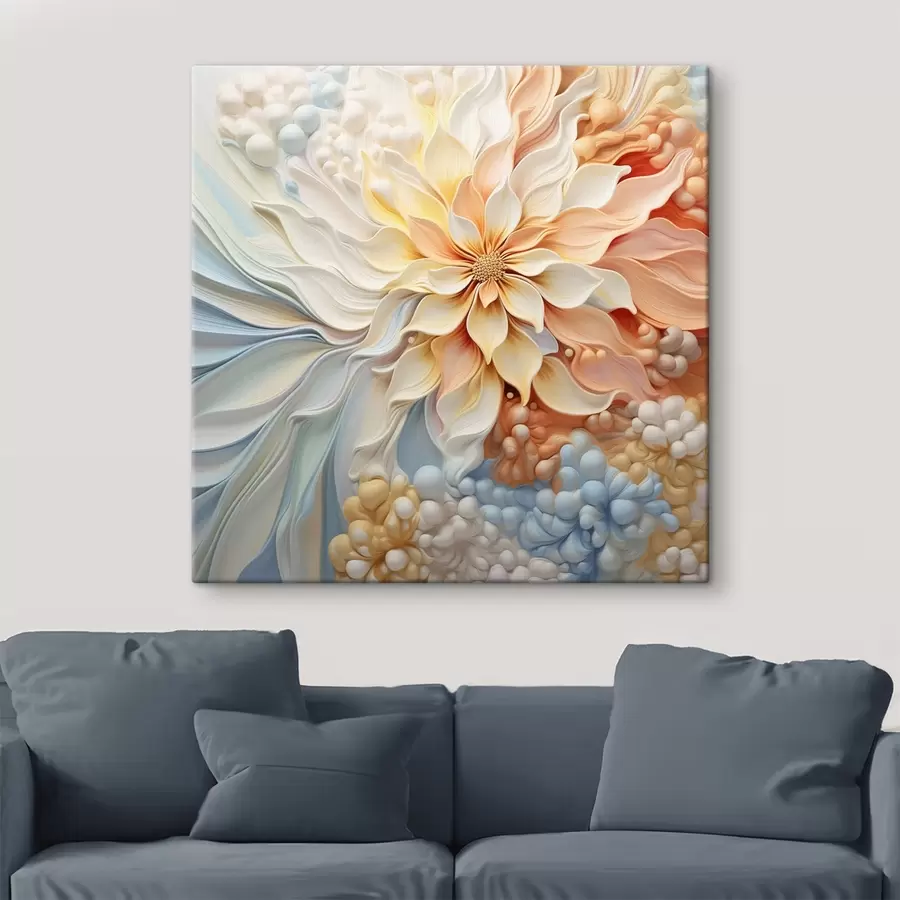 carta da parati Fiore grande volumetrico nr. s41552