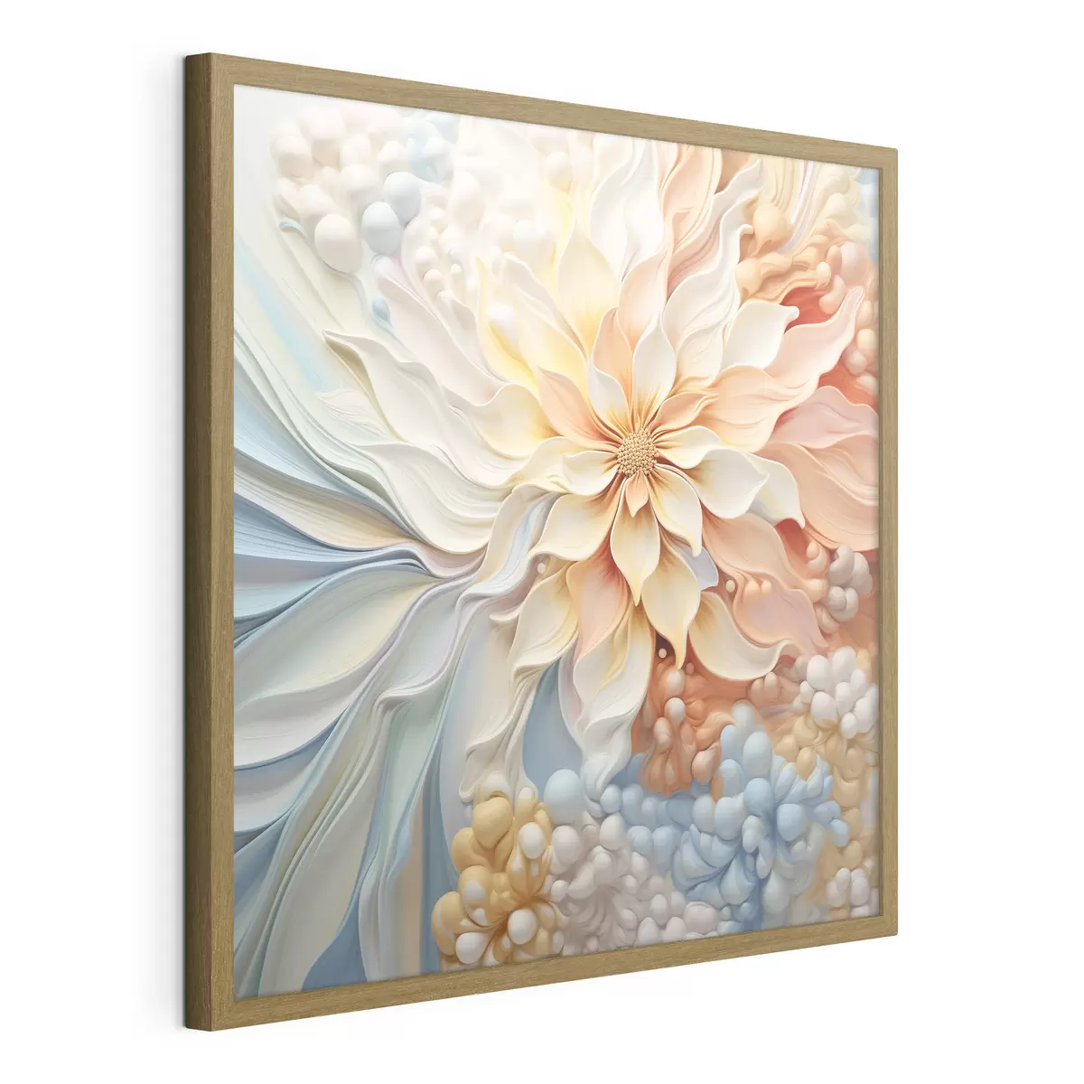 Poster Fiore grande volumetrico f41552