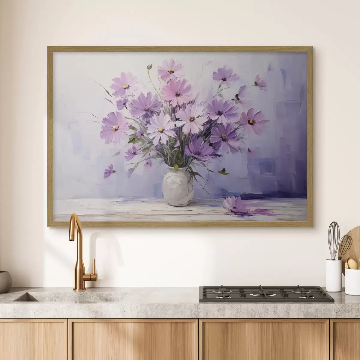 Poster Tenerezza viola f41475