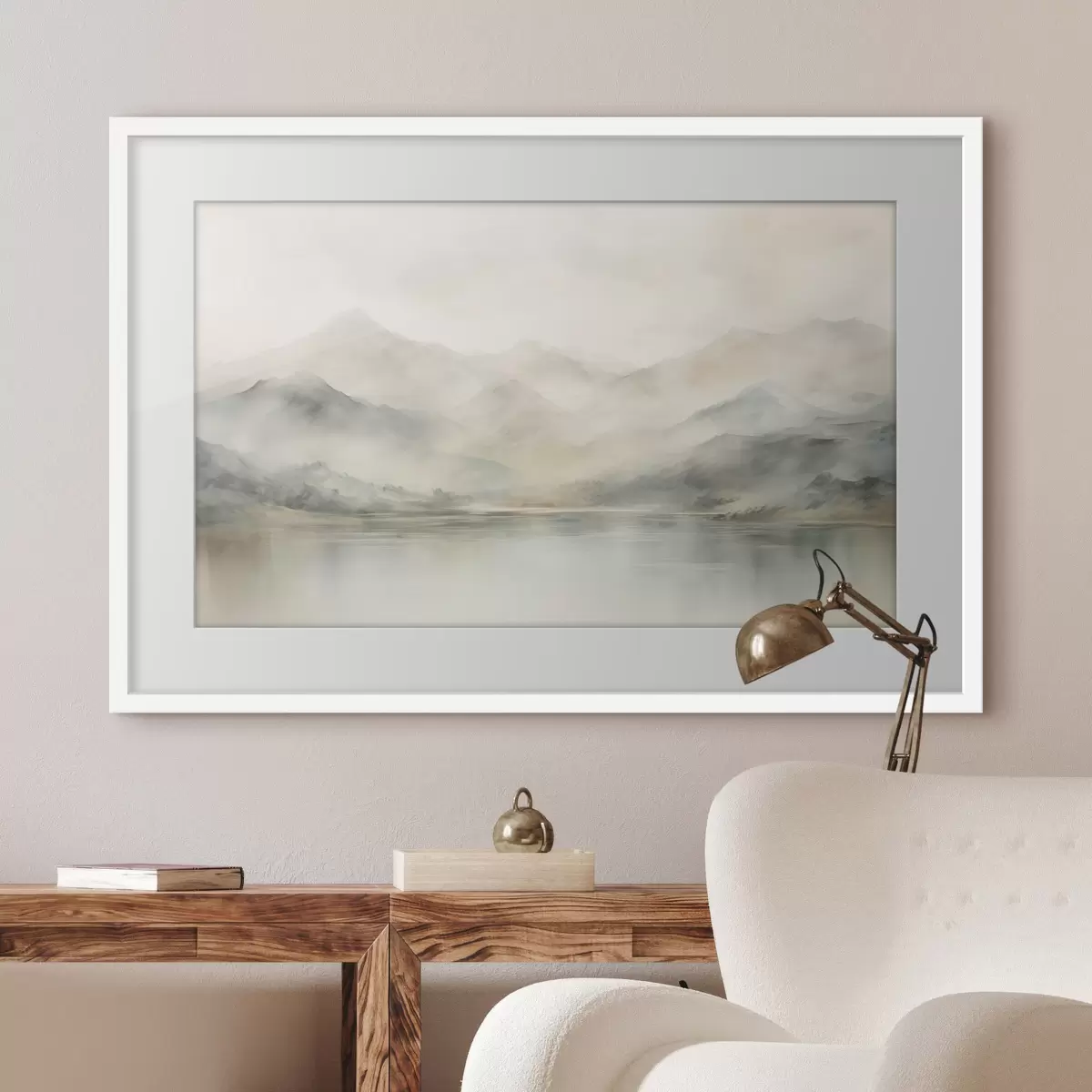 Poster Montagne acquerellate f41600