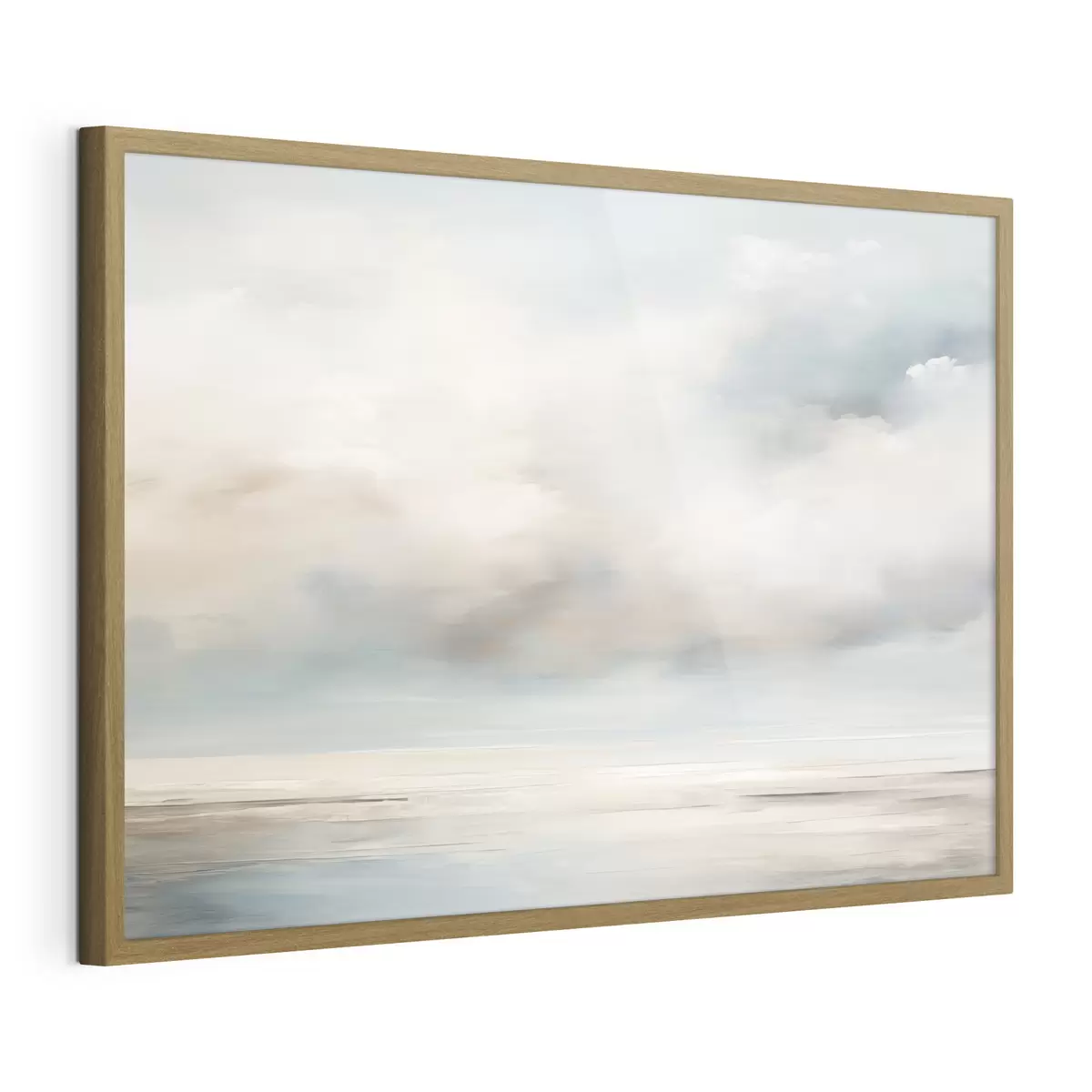 Poster Acquerello mare e nuvole f41602