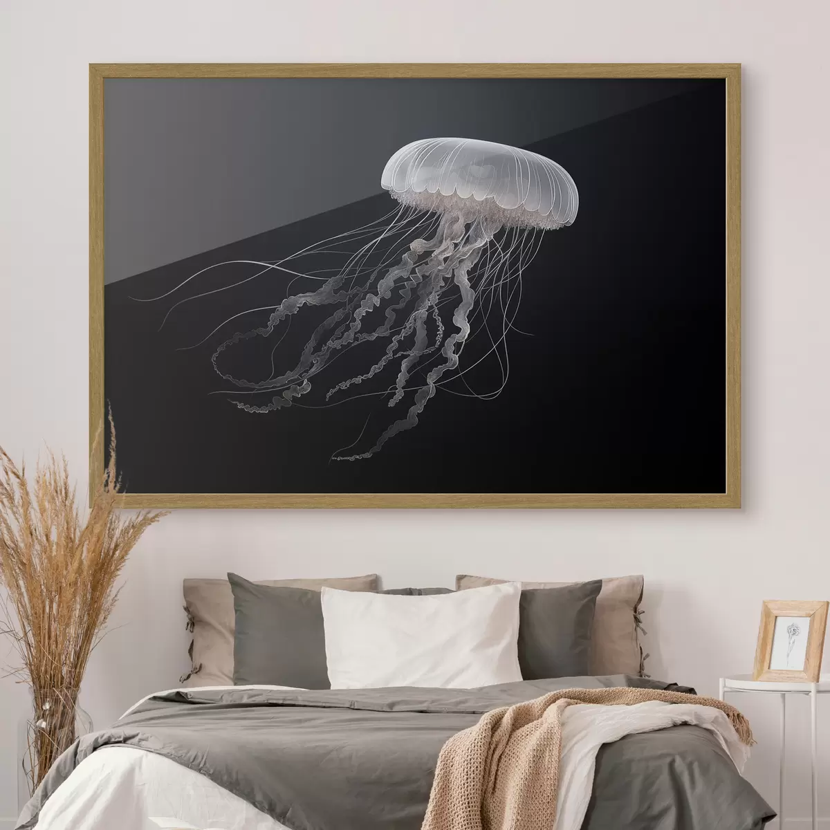 Poster Medusa magica su sfondo scuro f41606
