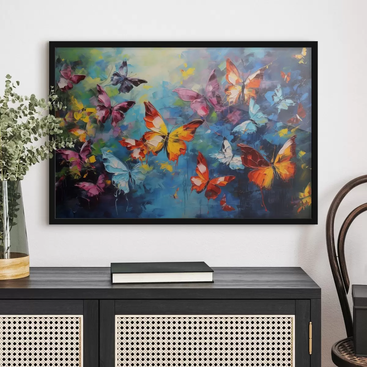 Poster Farfalle colorate f41556