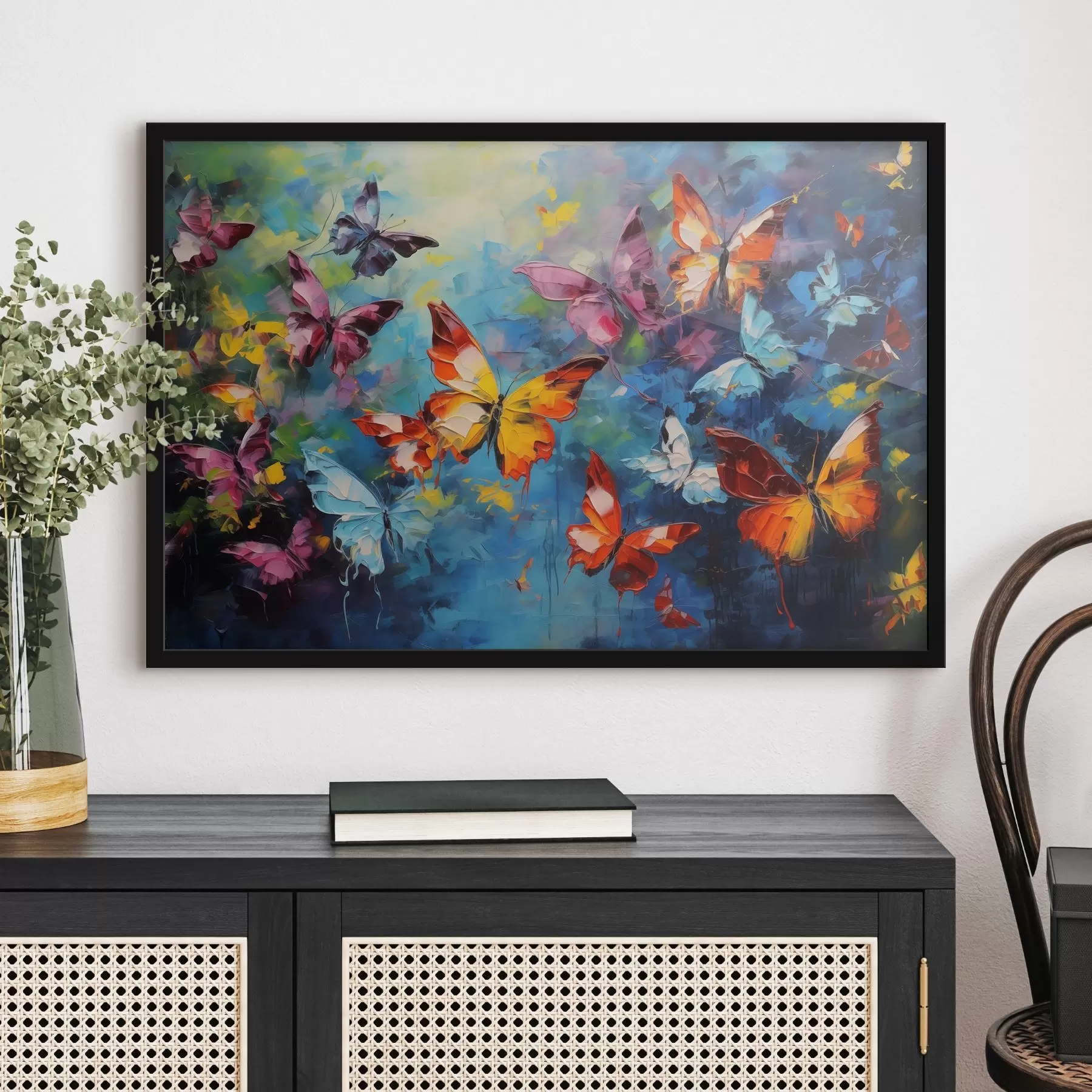 carta da parati Farfalle colorate nr. f41556