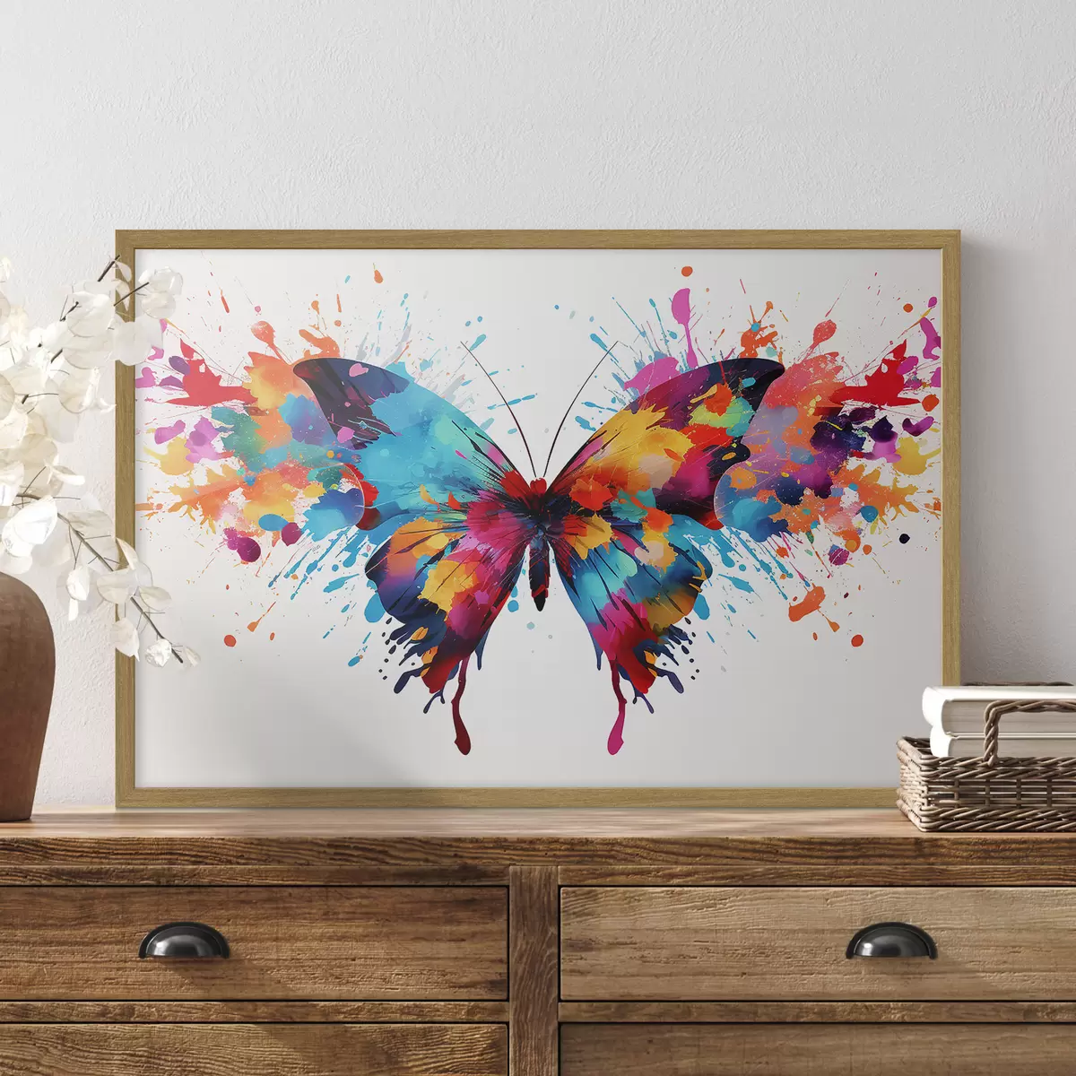 Poster Farfalla a colori f41560