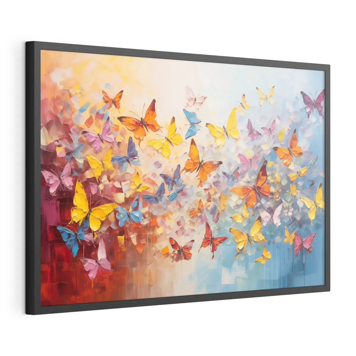 Poster Tante farfalle con la vernice f41561