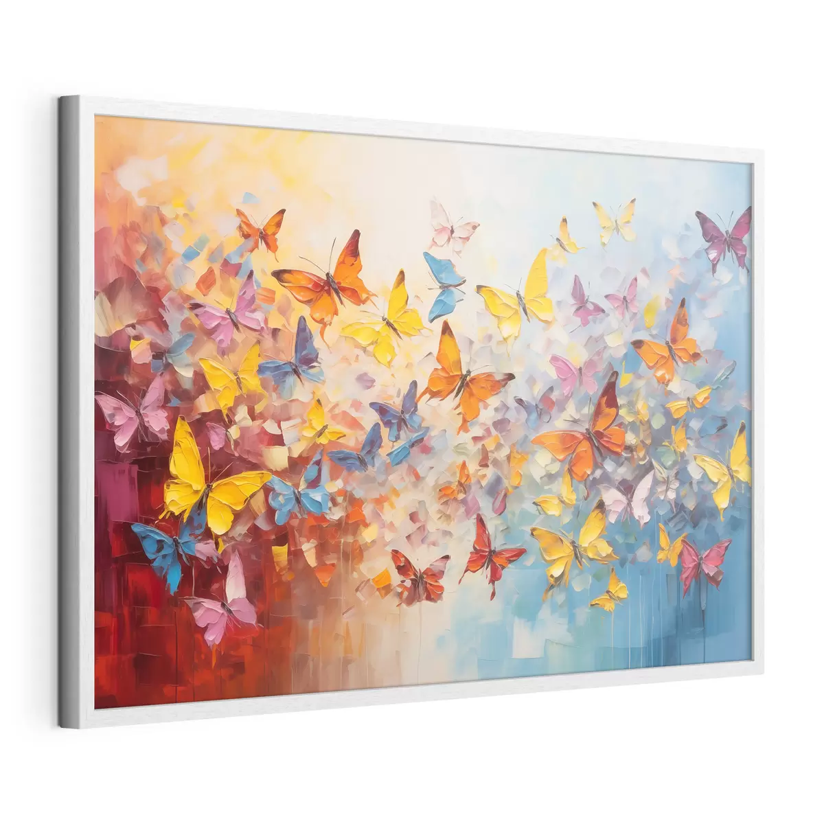 Poster Tante farfalle con la vernice f41561