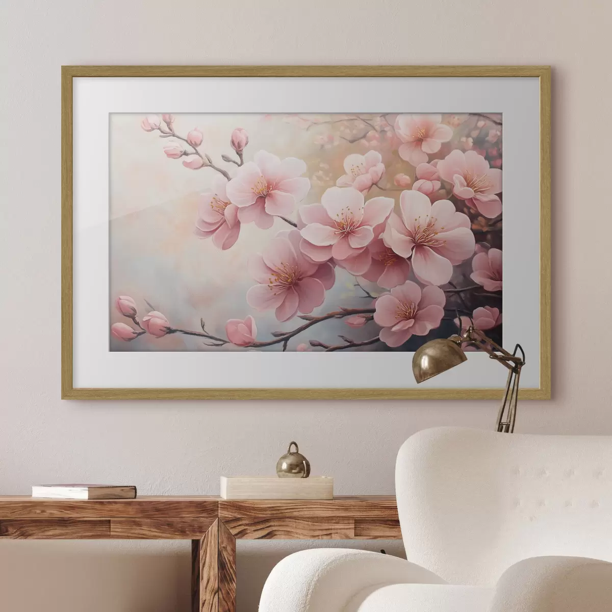 Poster Rose e luce f41628