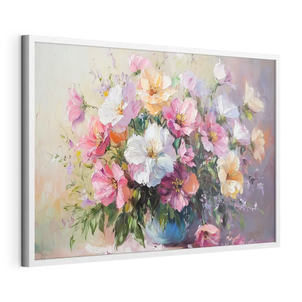 Poster Bouquet da giardino in blu f41630