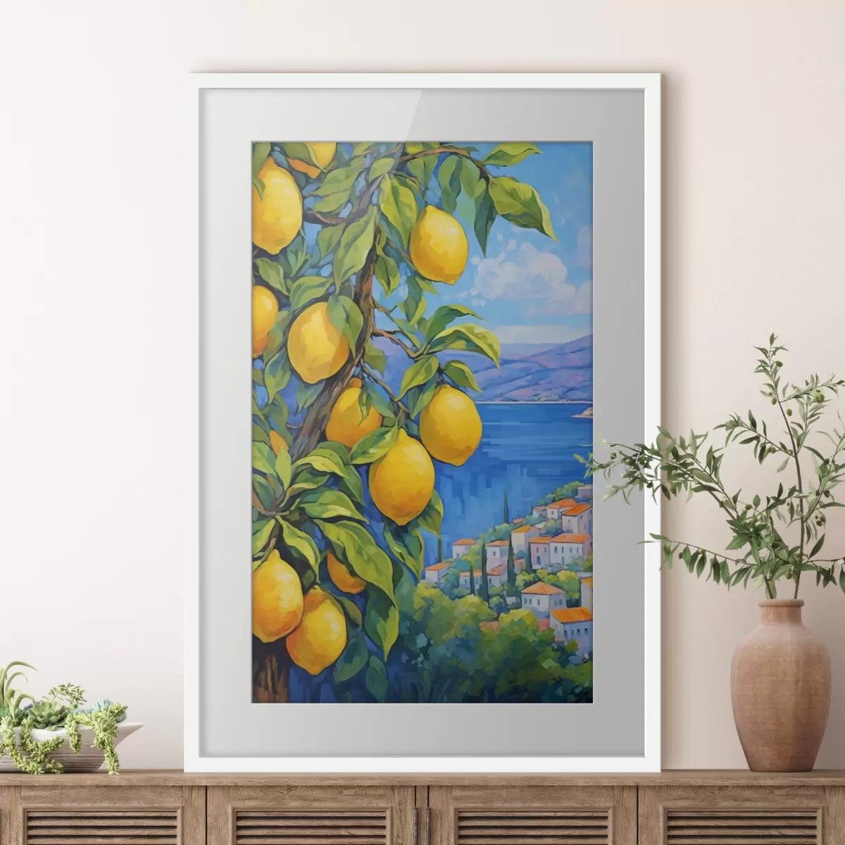Poster Limoni sulla costa f41667