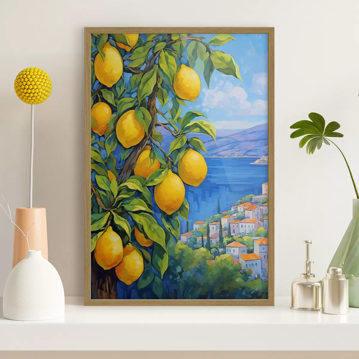 Poster Limoni sulla costa f41667