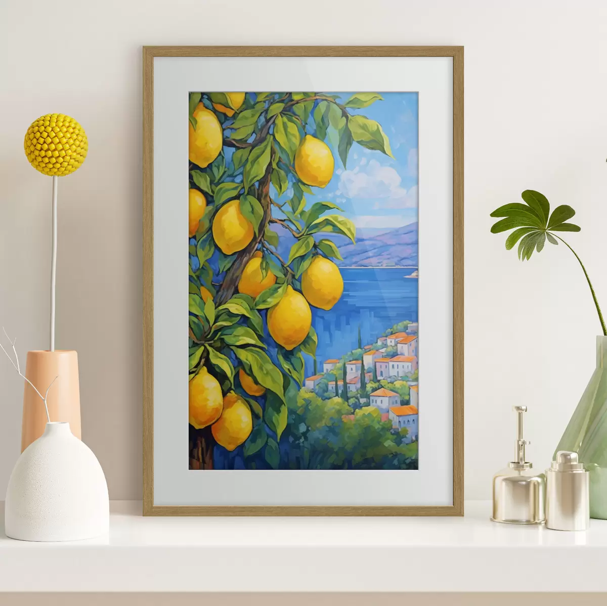 Poster Limoni sulla costa f41667