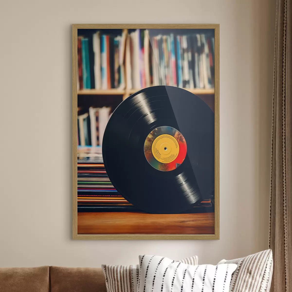 Poster Un pomeriggio in vinile f41669