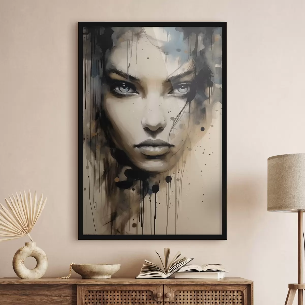 Poster Ritratto femminile astratto f41670