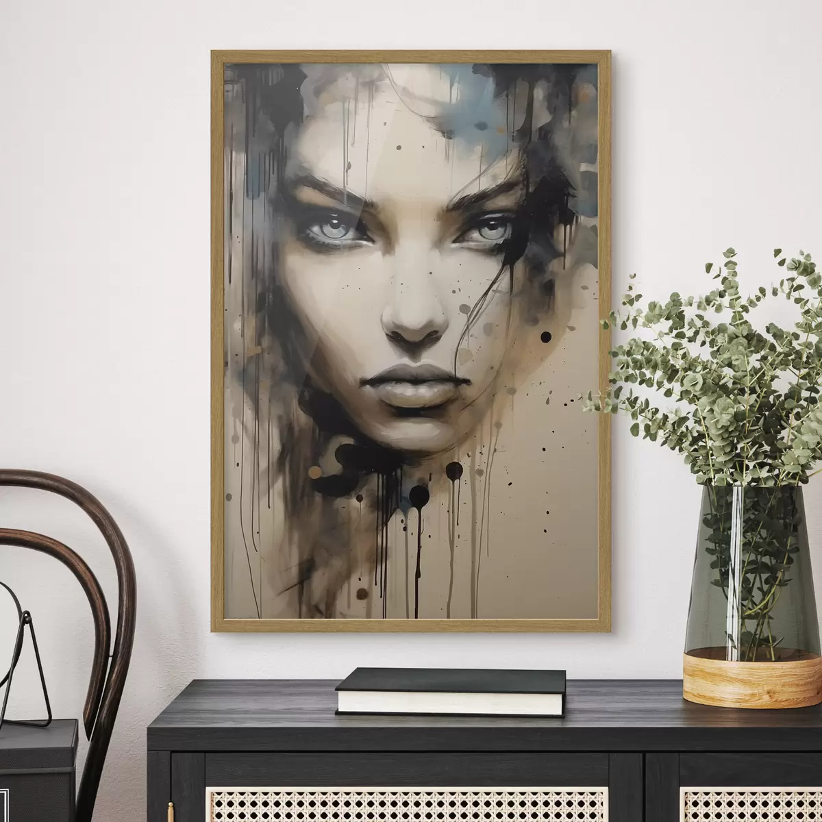 Poster Ritratto femminile astratto f41670