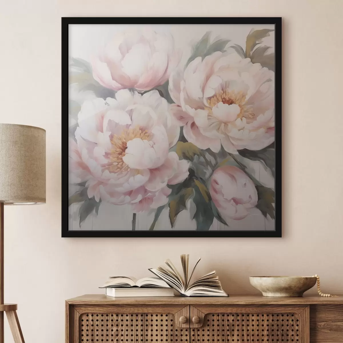 Poster Fragili peonie f41683